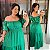 Vestido Ciganinha Mali Verde Plus Size - Imagem 1