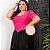 Blusa Corselet Manga Rosa BB Plus Size - Imagem 1