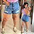 Short Jeans Yasmin Destroyed Plus Size - Imagem 1