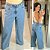 Calça jeans FF Sarah Wide Leg Plus Size - Imagem 1