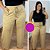 Calça Pantalona Canelada Veronica Fúcsia Plus Size - Imagem 1
