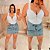 Cropped Suplex Zíper Branco Plus Size - Imagem 2