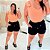 Cropped Alça Babado Laranja Plus Size - Imagem 3