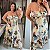 Vestido Longo Laura Tropical Off Plus Size - Imagem 2