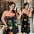 Vestido Longo Laura Verão Preto Plus Size - Imagem 1