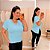 Vest Legging Básica Azul Claro Plus Size - Imagem 1