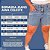 Bermuda Jeans Awa Celeste Plus Size - Imagem 3