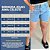 Bermuda Jeans Awa Celeste Plus Size - Imagem 3