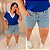 Bermuda Jeans Awa Celeste Plus Size - Imagem 4