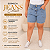 Bermuda Jeans Awa Celeste Plus Size - Imagem 2