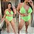 Biquíni Verde Lima Plus Size - Imagem 2