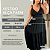 Vestido Alça Farm Verão Azul Marinho Plus Size - Imagem 2