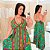 Vestido Lenço Adrieli Verão Verde Plus Size - Imagem 1