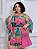Trijunto Kimono Tropical Verde Plus Size - Imagem 1