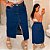 Saia Jeans Mid FF Augusta Plus Size - Imagem 1