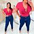 Cropped Pedra Dani Pink Plus Size - Imagem 3