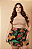 Short Saia Kate Preto Estampado Plus Size - Imagem 1