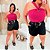 Blusa Cruzada Duna Pink Plus Size - Imagem 3
