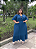Vestido Longo Julia Azul Plus Size - Imagem 1
