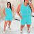 Conjunto Regata Monique Verde Plus Size - Imagem 3