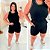 Conjunto Regata Monique Preto Plus Size - Imagem 3