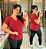 Vest Legging Básica Vermelha Plus Size - Imagem 1