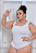 Body Alça Lia Brilho Branco Plus Size - Imagem 1