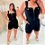 Conjunto Alça Mily Preto Plus Size - Imagem 2