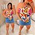 Cropped Lenço Julieta Branco Frutas Plus Size - Imagem 3