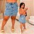 Saia Jeans Awa Melissa Plus Size - Imagem 1