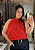 Blusa Gola Luísa Vermelha Plus Size - Imagem 1
