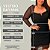 Vestido Tule Dayana Aro V Preto Plus Size - Imagem 2