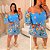 Vestido Giovana Verão Azul Claro Plus Size - Imagem 2