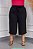 Calça Pantacourt Antônia Preta Plus Size - Imagem 2