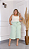 Calça Pantacourt Antônia Verde Menta Plus Size - Imagem 1