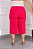 Calça Pantacourt Antônia Vermelho Plus Size - Imagem 2