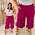 Calça Pantacourt Antônia Fúcsia Plus Size - Imagem 3