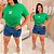 T shirt AD Verde Plus Size - Imagem 3