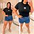 T shirt AD Bordada Preta Plus Size - Imagem 2