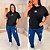 T shirt AD Preta Plus Size - Imagem 4