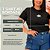 T shirt AD Preta Plus Size - Imagem 3