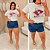 T shirt Hello Kitty Branca Estampada Cereja Plus Size - Imagem 2