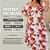 Vestido Vip Manga Marie Floral Vermelho Plus Size - Imagem 2