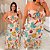 Vestido Multi Formas Nude Estampado Plus Size - Imagem 2