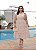 Vestido Curto Laise Bordado Francis Rosa Plus Size - Imagem 4