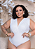 Body Brilho Fany Branco Plus Size - Imagem 4