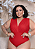 Body Brilho Fany Vermelho Plus Size - Imagem 4