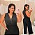 Body Brilho Fany Preto Plus Size - Imagem 1
