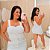 Body Elastex Franzido Julieta Branco Plus Size - Imagem 1