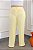 Calça Pantalona Cleo Amarelo Plus Size - Imagem 2